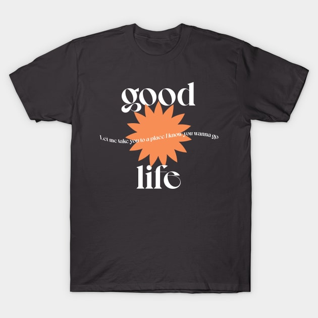 Inner City - Good Life ////// Lyrics Design T-Shirt by DankFutura